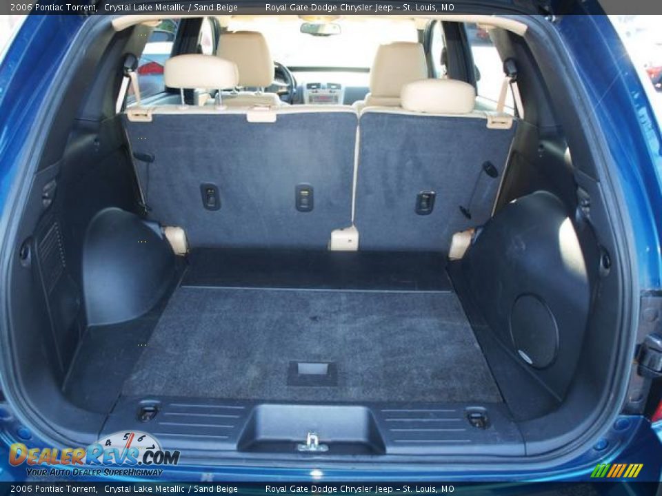 2006 Pontiac Torrent Crystal Lake Metallic / Sand Beige Photo #5