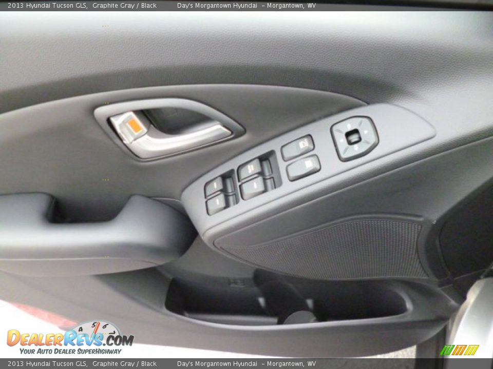 2013 Hyundai Tucson GLS Graphite Gray / Black Photo #18