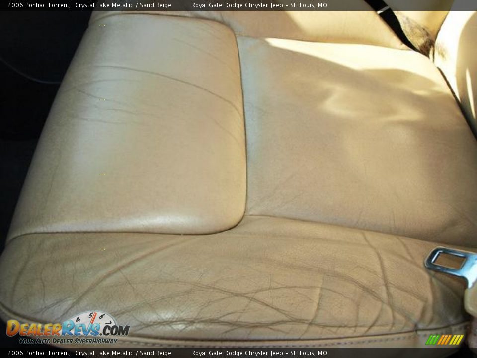2006 Pontiac Torrent Crystal Lake Metallic / Sand Beige Photo #15