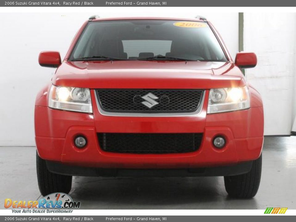 2006 Suzuki Grand Vitara 4x4 Racy Red / Black Photo #3