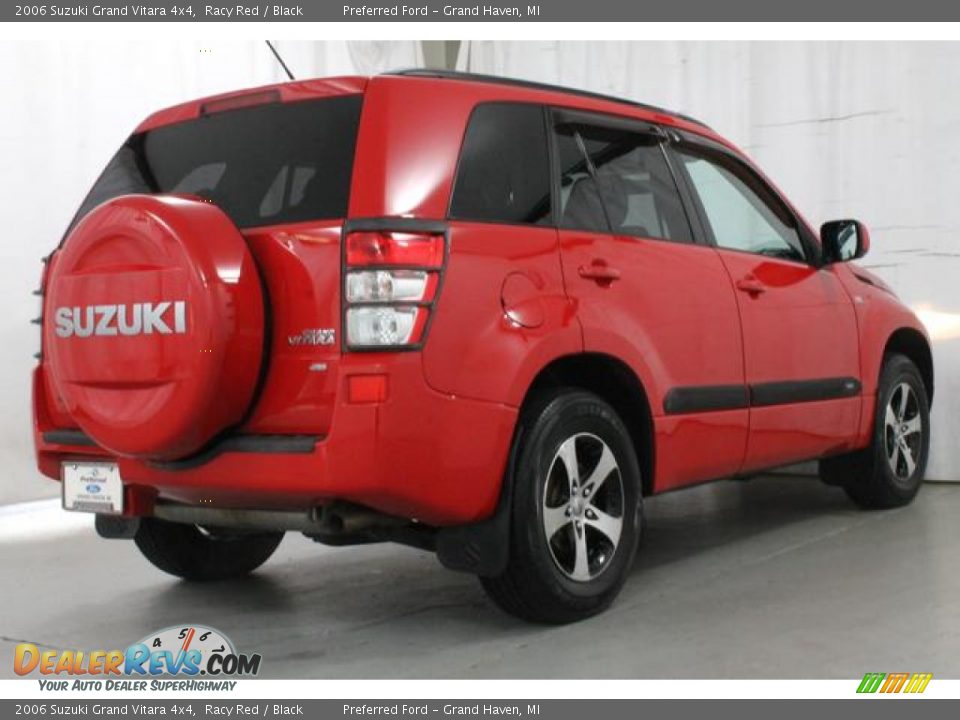 2006 Suzuki Grand Vitara 4x4 Racy Red / Black Photo #6