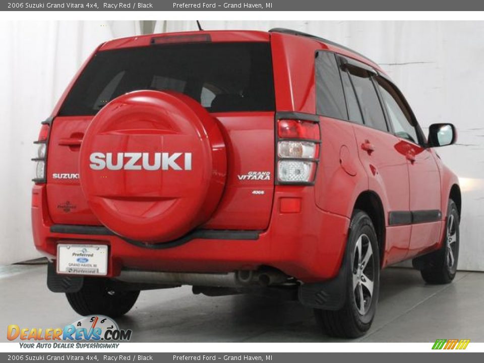2006 Suzuki Grand Vitara 4x4 Racy Red / Black Photo #7