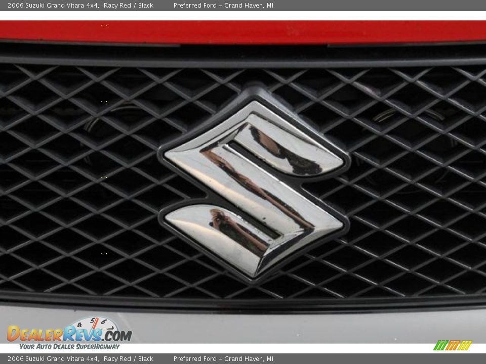 2006 Suzuki Grand Vitara 4x4 Racy Red / Black Photo #14