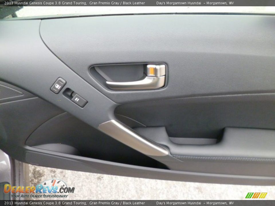 2013 Hyundai Genesis Coupe 3.8 Grand Touring Gran Premio Gray / Black Leather Photo #11