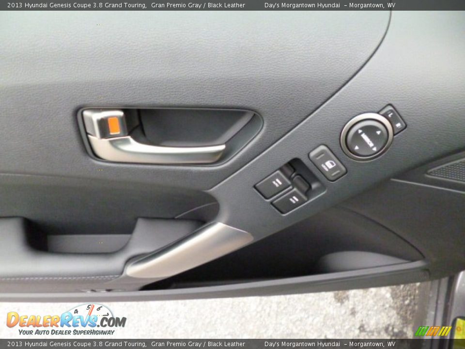 2013 Hyundai Genesis Coupe 3.8 Grand Touring Gran Premio Gray / Black Leather Photo #17