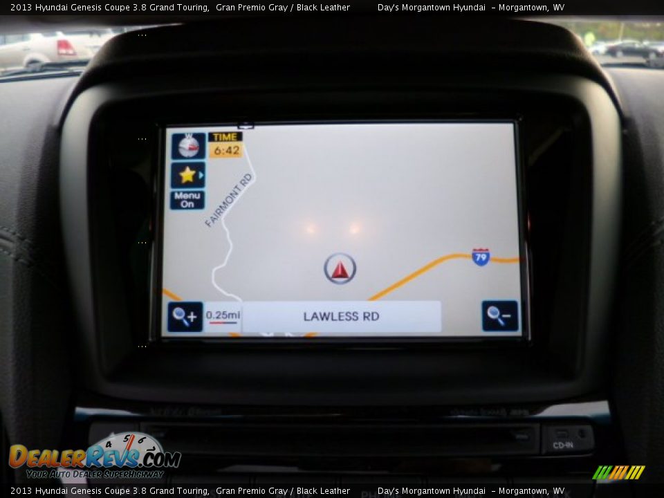 2013 Hyundai Genesis Coupe 3.8 Grand Touring Gran Premio Gray / Black Leather Photo #18
