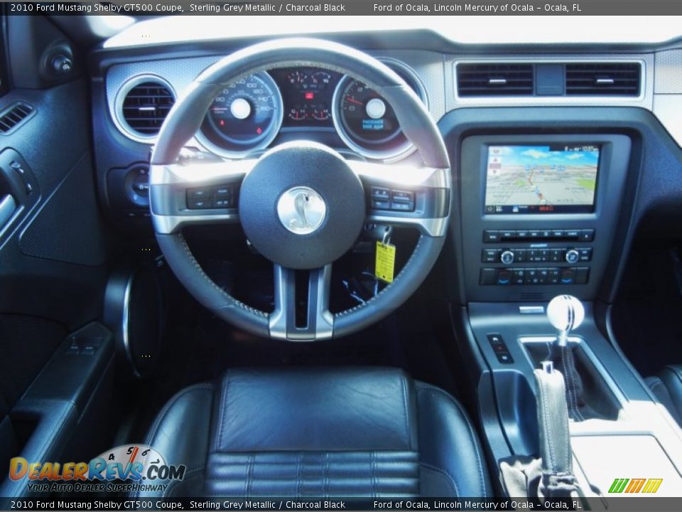 Dashboard of 2010 Ford Mustang Shelby GT500 Coupe Photo #19