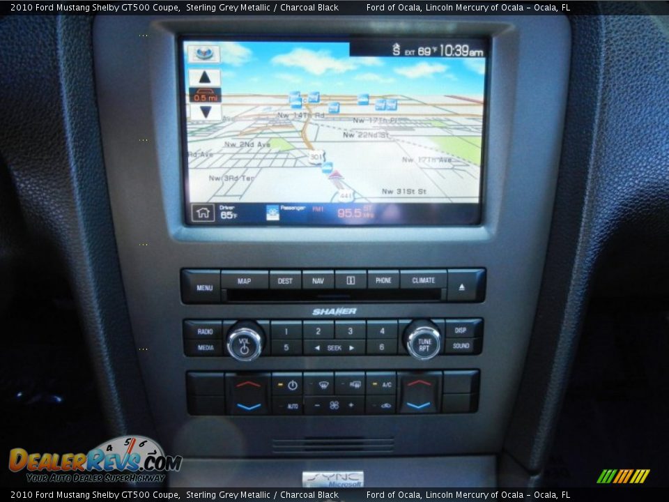 Navigation of 2010 Ford Mustang Shelby GT500 Coupe Photo #21