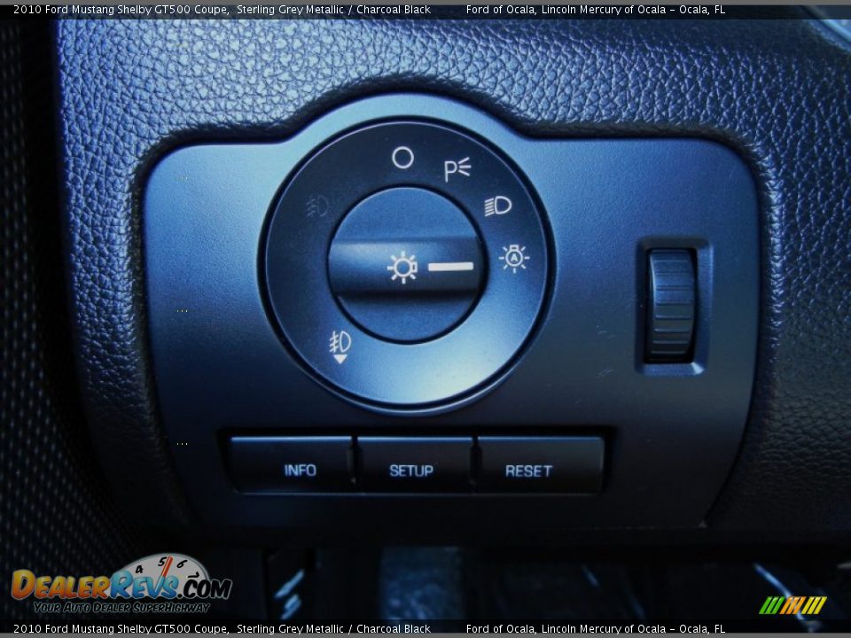 Controls of 2010 Ford Mustang Shelby GT500 Coupe Photo #23