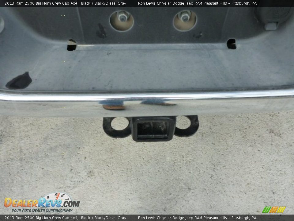 2013 Ram 2500 Big Horn Crew Cab 4x4 Black / Black/Diesel Gray Photo #4