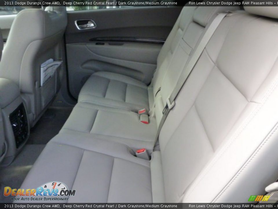 2013 Dodge Durango Crew AWD Deep Cherry Red Crystal Pearl / Dark Graystone/Medium Graystone Photo #11