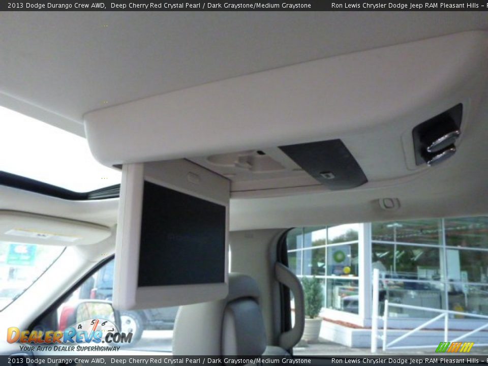 2013 Dodge Durango Crew AWD Deep Cherry Red Crystal Pearl / Dark Graystone/Medium Graystone Photo #14