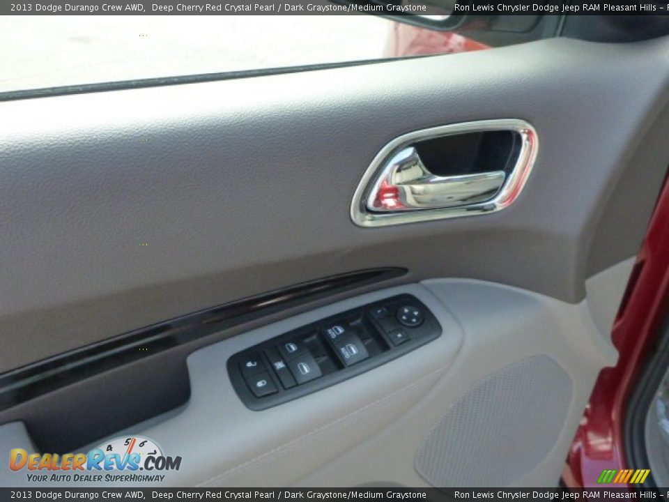 2013 Dodge Durango Crew AWD Deep Cherry Red Crystal Pearl / Dark Graystone/Medium Graystone Photo #15
