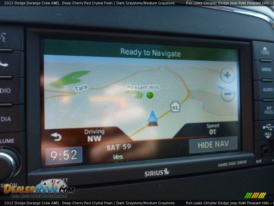 2013 Dodge Durango Crew AWD Deep Cherry Red Crystal Pearl / Dark Graystone/Medium Graystone Photo #17