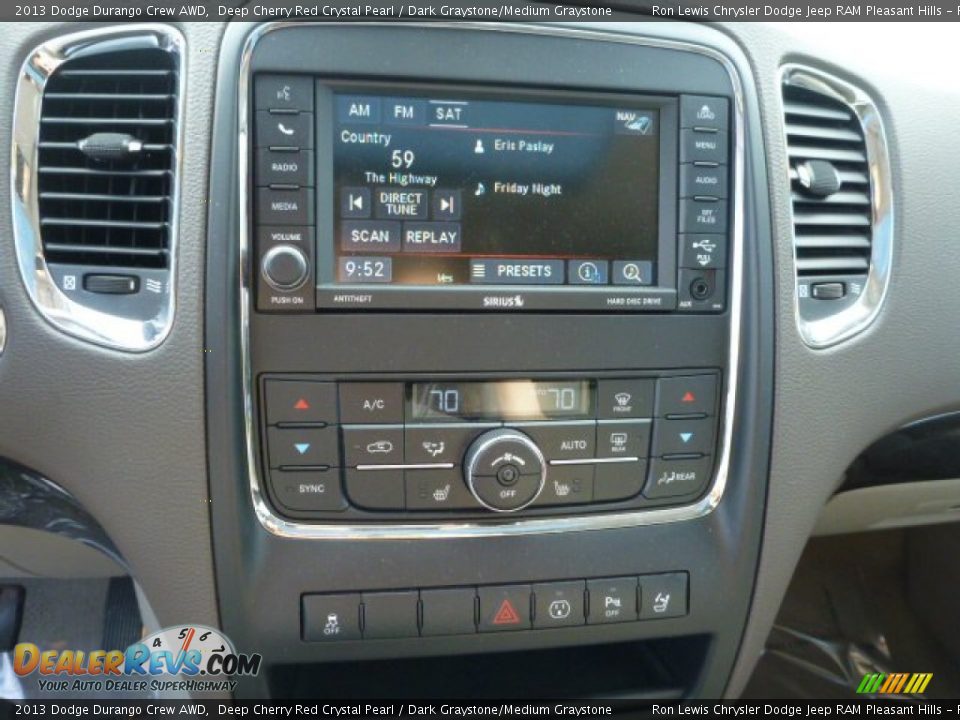 2013 Dodge Durango Crew AWD Deep Cherry Red Crystal Pearl / Dark Graystone/Medium Graystone Photo #19