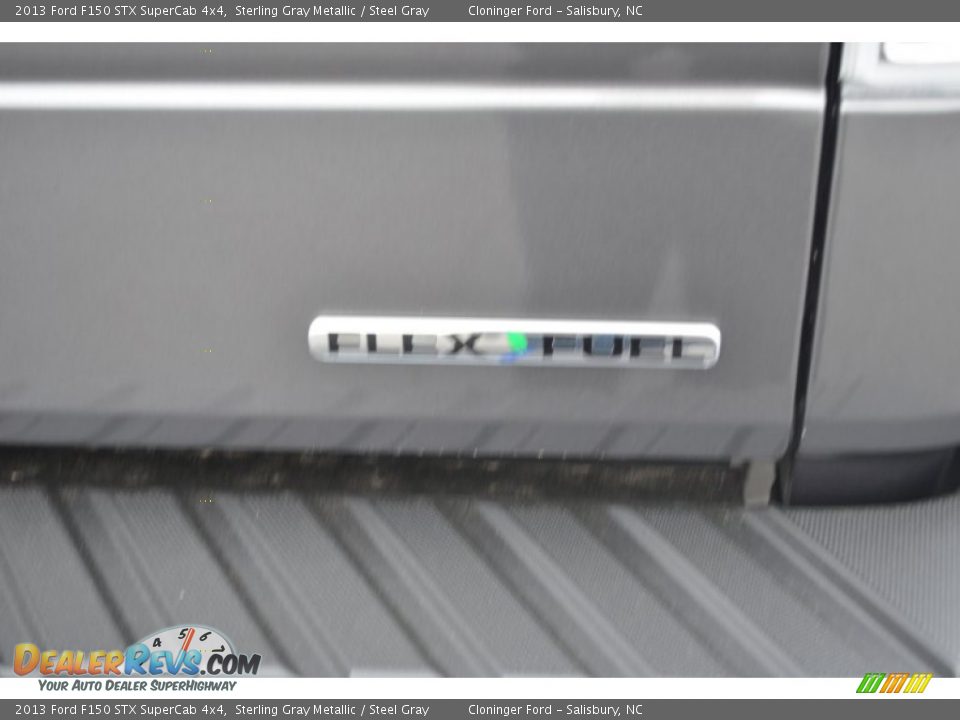 2013 Ford F150 STX SuperCab 4x4 Sterling Gray Metallic / Steel Gray Photo #19