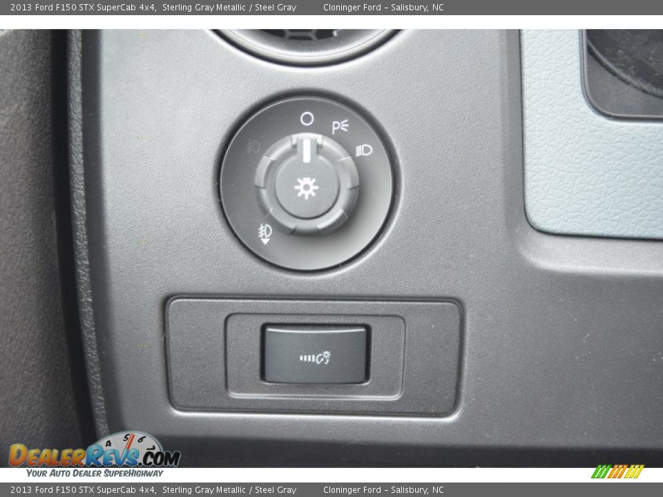 2013 Ford F150 STX SuperCab 4x4 Sterling Gray Metallic / Steel Gray Photo #24