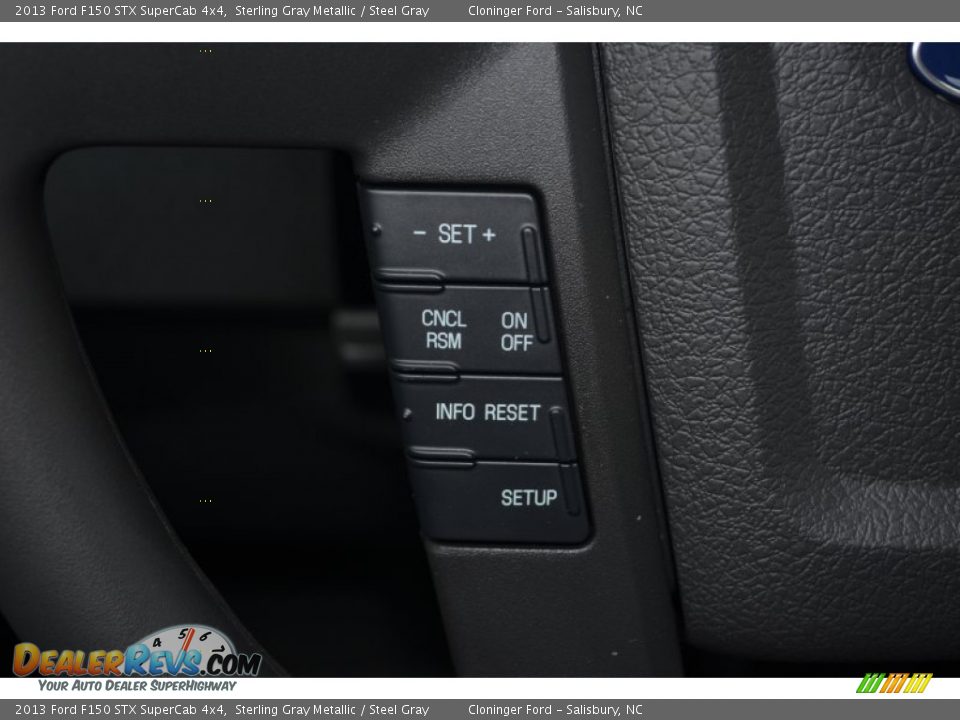 2013 Ford F150 STX SuperCab 4x4 Sterling Gray Metallic / Steel Gray Photo #25