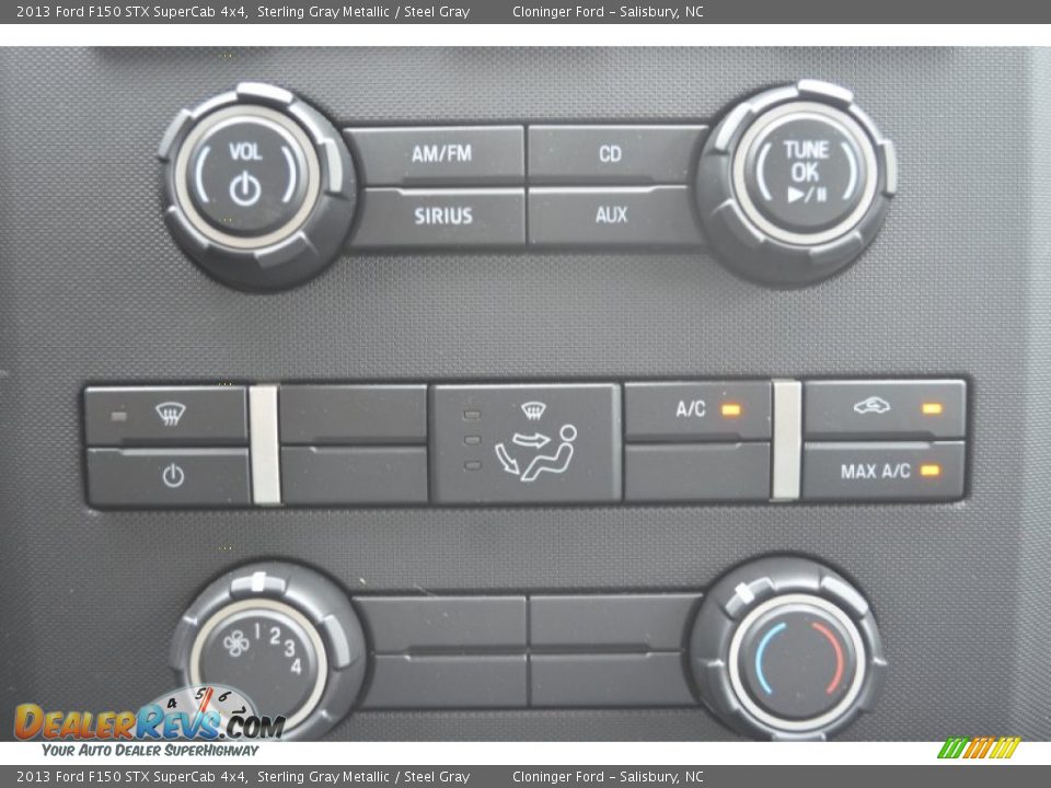 2013 Ford F150 STX SuperCab 4x4 Sterling Gray Metallic / Steel Gray Photo #31