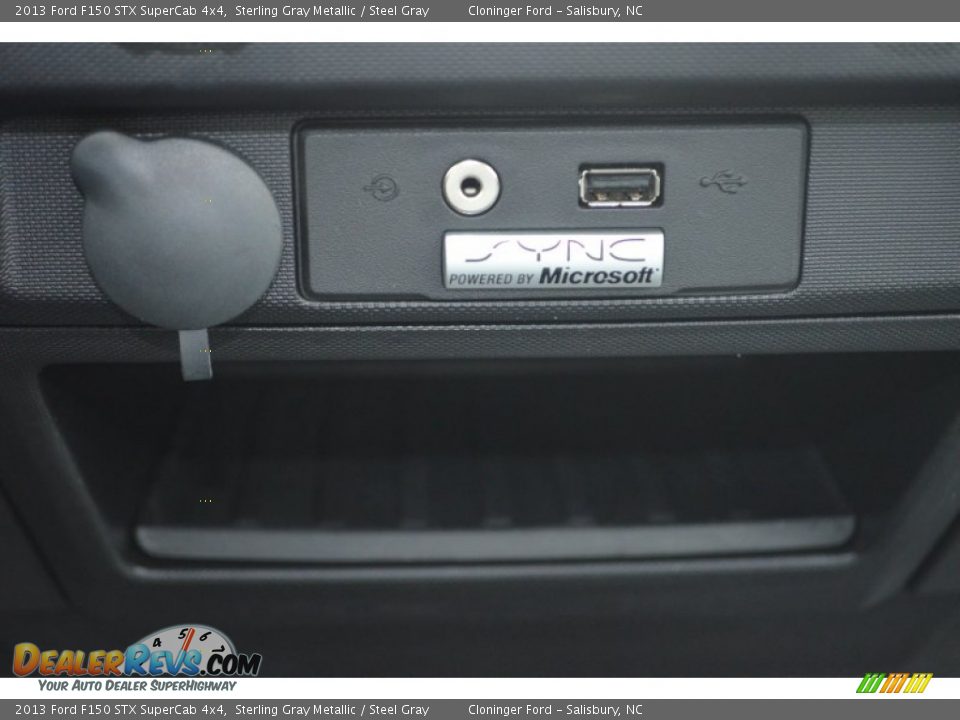 2013 Ford F150 STX SuperCab 4x4 Sterling Gray Metallic / Steel Gray Photo #32