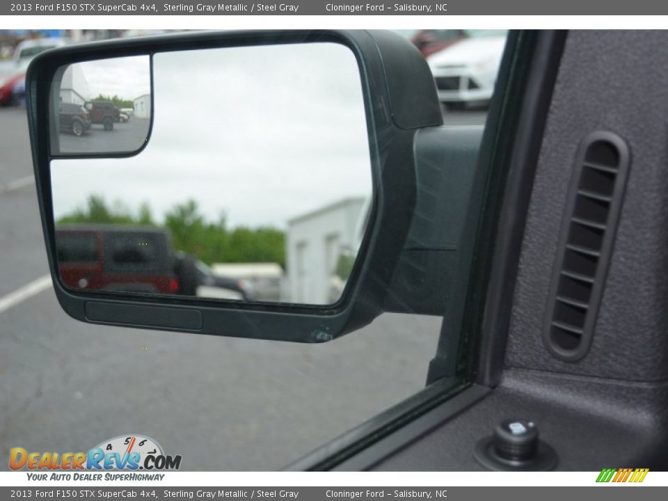 2013 Ford F150 STX SuperCab 4x4 Sterling Gray Metallic / Steel Gray Photo #34