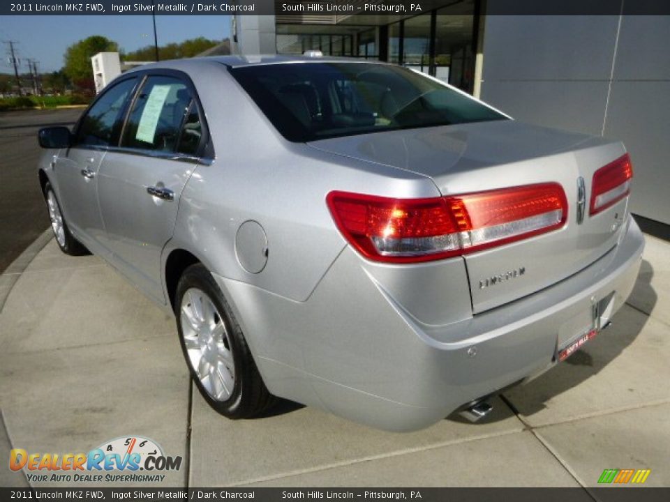 2011 Lincoln MKZ FWD Ingot Silver Metallic / Dark Charcoal Photo #3