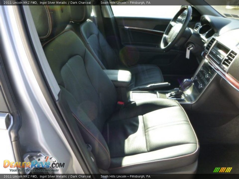 2011 Lincoln MKZ FWD Ingot Silver Metallic / Dark Charcoal Photo #10