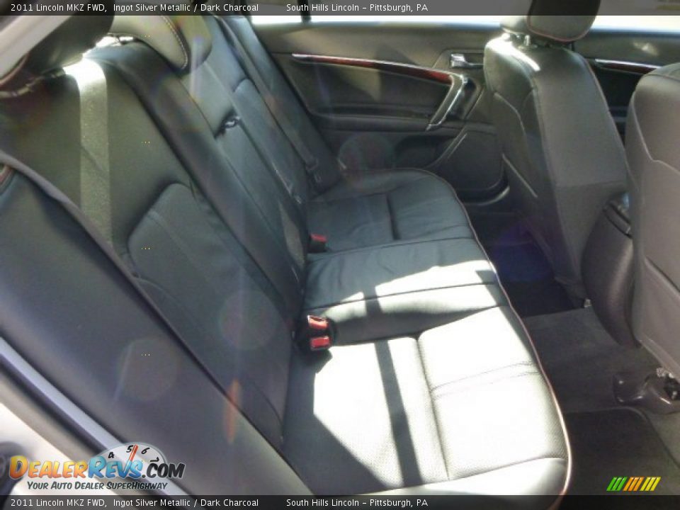 2011 Lincoln MKZ FWD Ingot Silver Metallic / Dark Charcoal Photo #13