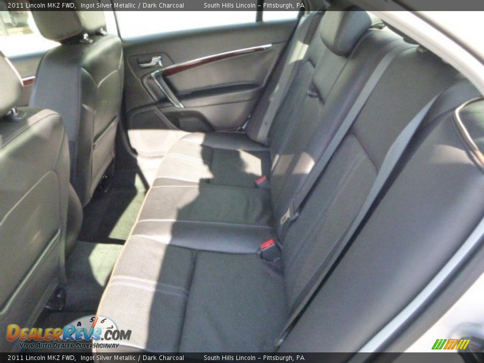 2011 Lincoln MKZ FWD Ingot Silver Metallic / Dark Charcoal Photo #16