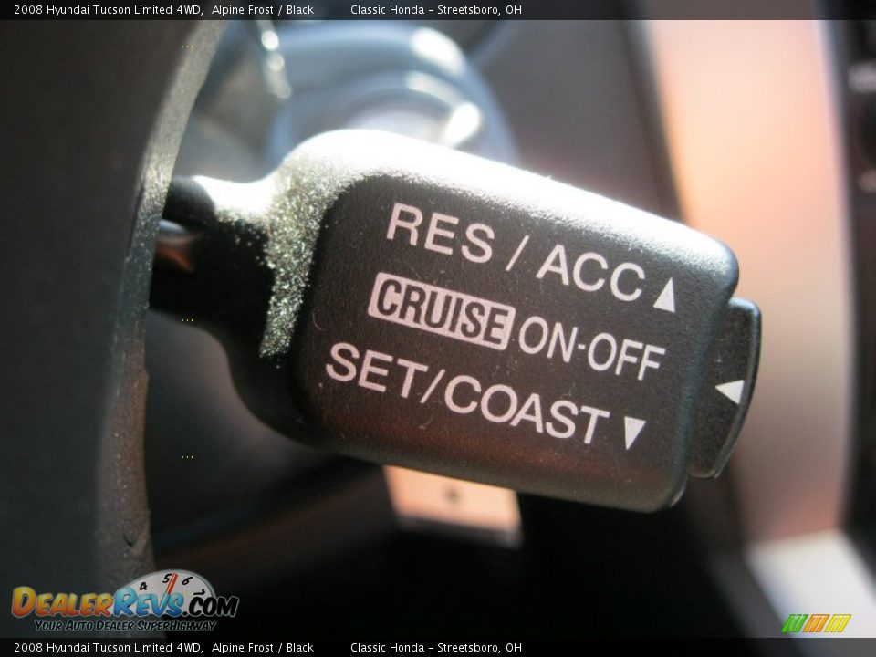 2008 Hyundai Tucson Limited 4WD Alpine Frost / Black Photo #19