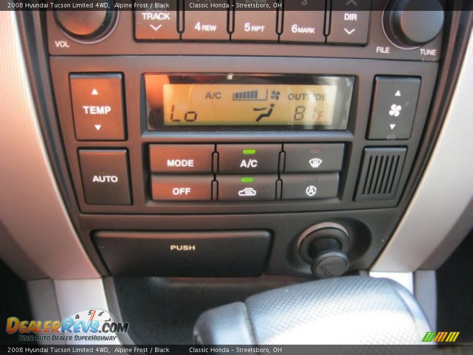 2008 Hyundai Tucson Limited 4WD Alpine Frost / Black Photo #23