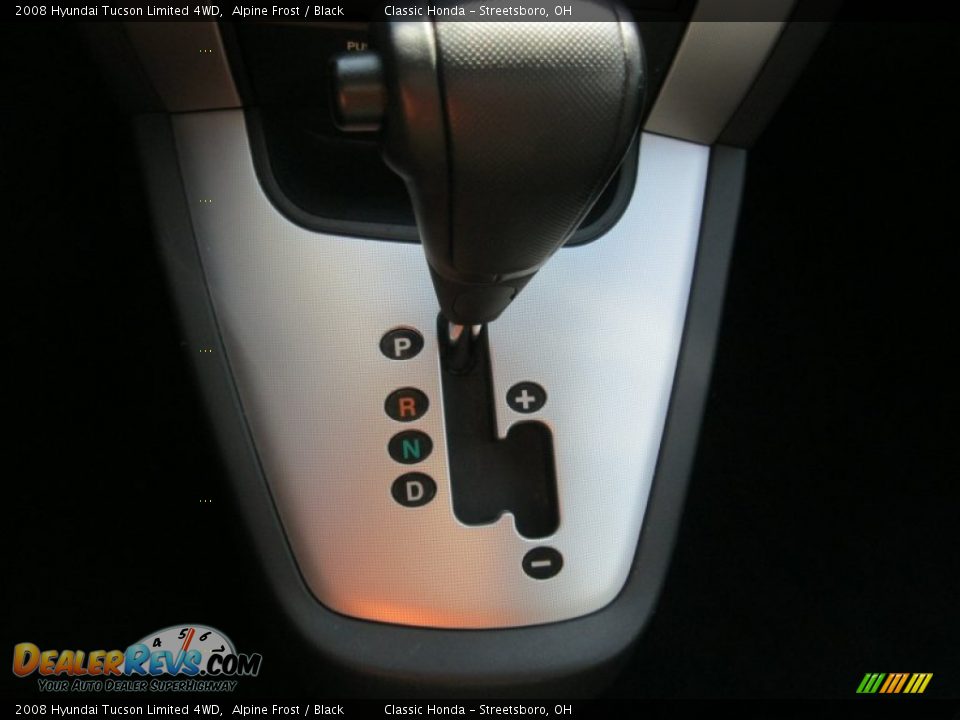 2008 Hyundai Tucson Limited 4WD Alpine Frost / Black Photo #24