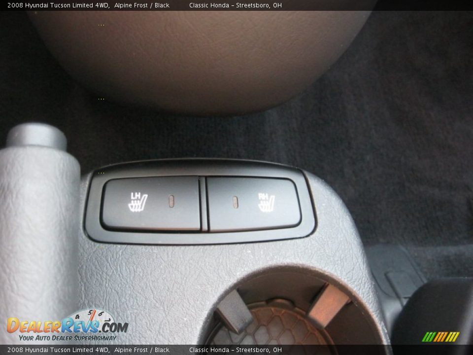 2008 Hyundai Tucson Limited 4WD Alpine Frost / Black Photo #25