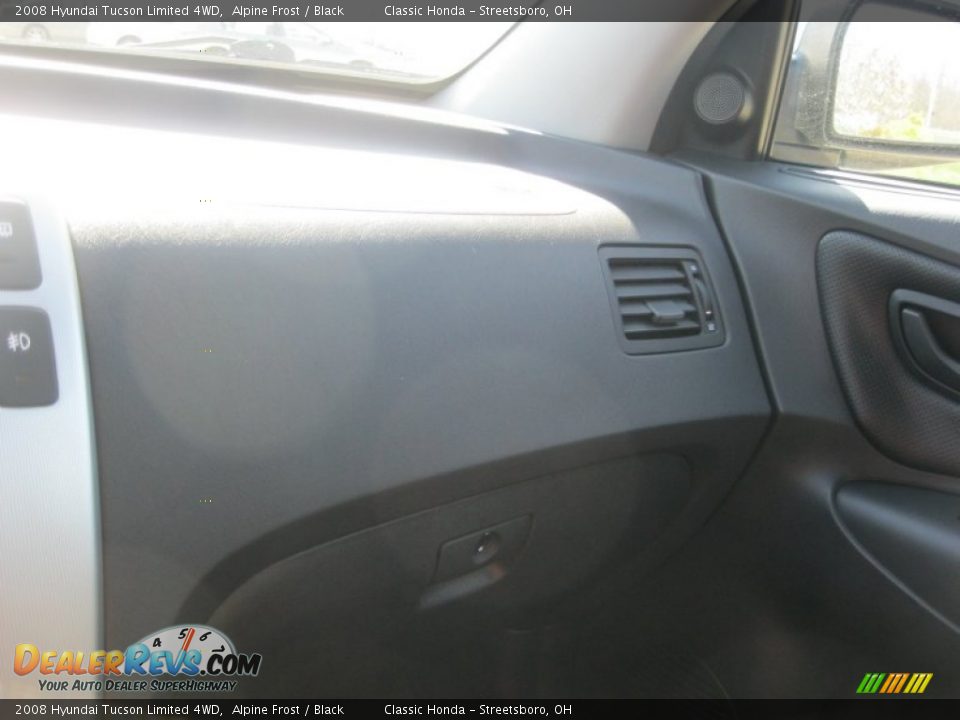 2008 Hyundai Tucson Limited 4WD Alpine Frost / Black Photo #26