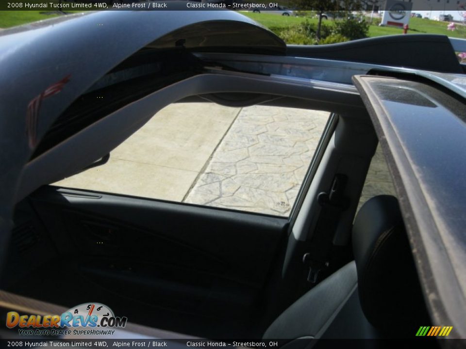 2008 Hyundai Tucson Limited 4WD Alpine Frost / Black Photo #27