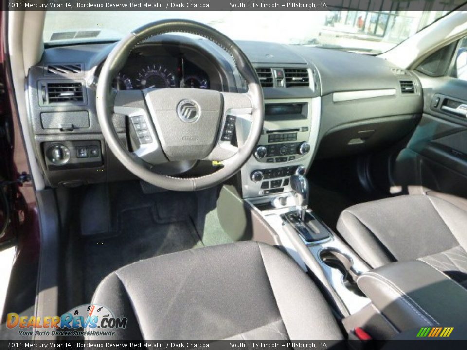 Dark Charcoal Interior - 2011 Mercury Milan I4 Photo #17