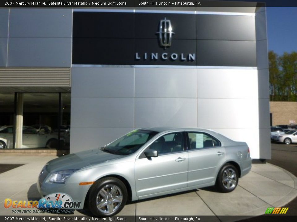 2007 Mercury Milan I4 Satellite Silver Metallic / Medium Light Stone Photo #1