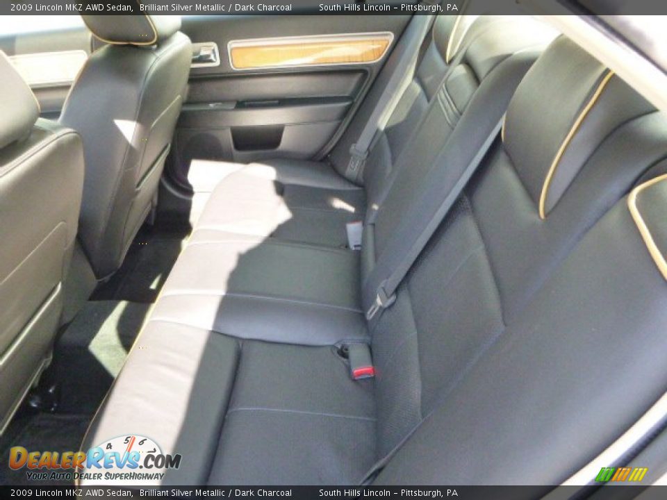 2009 Lincoln MKZ AWD Sedan Brilliant Silver Metallic / Dark Charcoal Photo #15