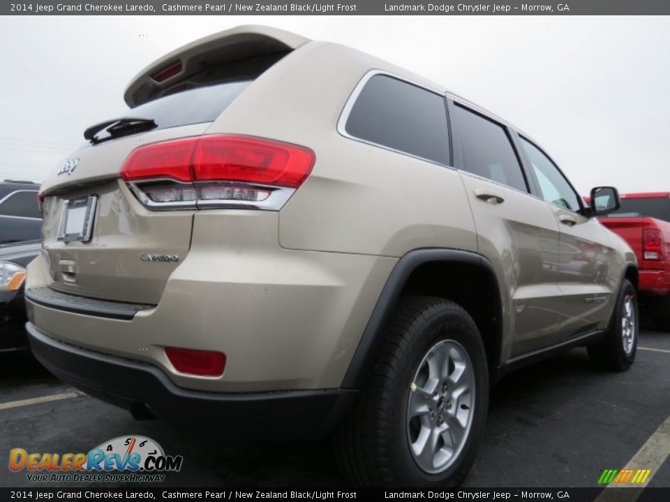 2014 Jeep Grand Cherokee Laredo Cashmere Pearl / New Zealand Black/Light Frost Photo #3
