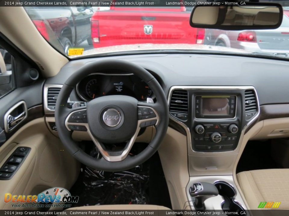 2014 Jeep Grand Cherokee Laredo Cashmere Pearl / New Zealand Black/Light Frost Photo #8