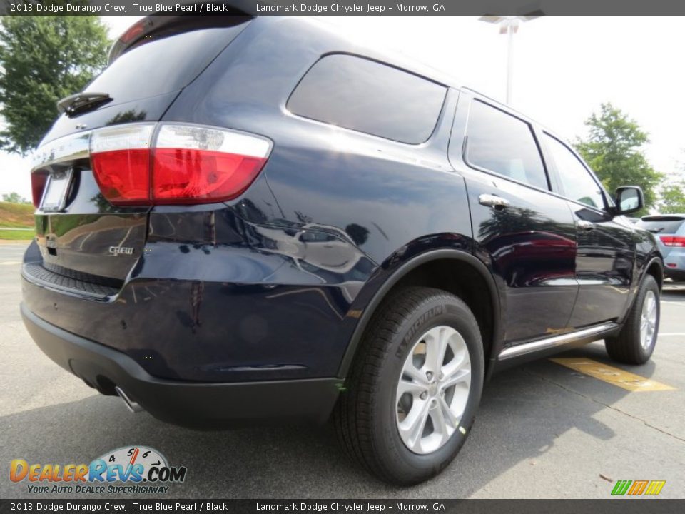 2013 Dodge Durango Crew True Blue Pearl / Black Photo #3