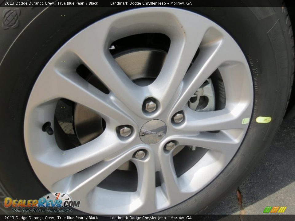 2013 Dodge Durango Crew True Blue Pearl / Black Photo #5