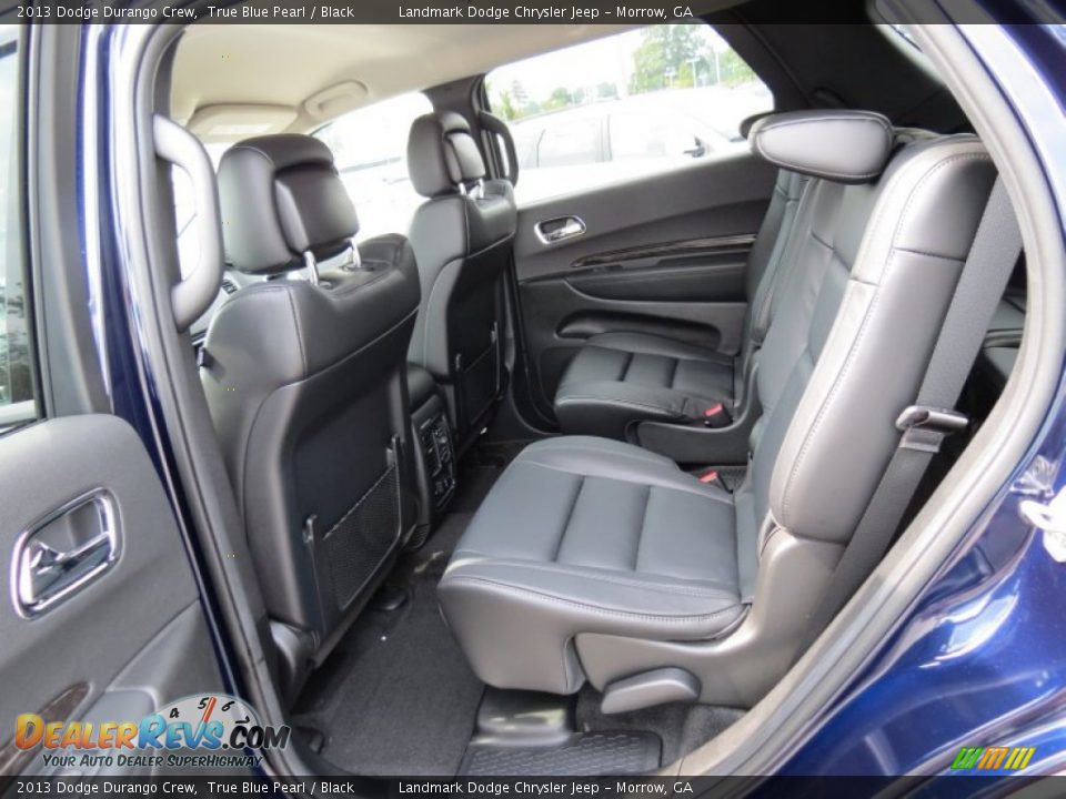 2013 Dodge Durango Crew True Blue Pearl / Black Photo #7