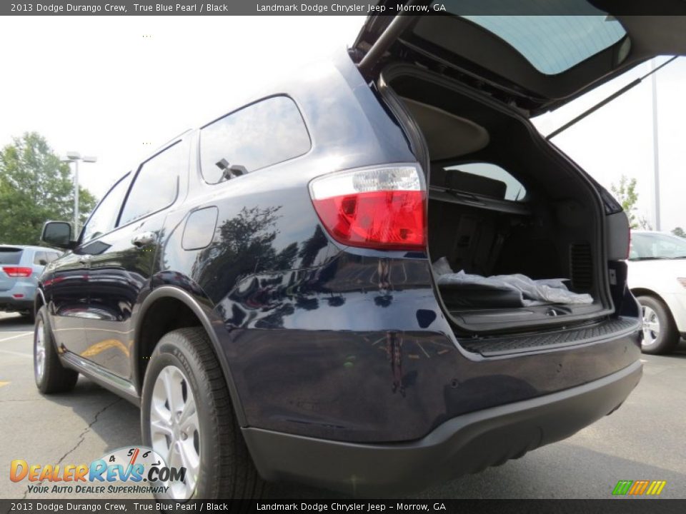 2013 Dodge Durango Crew True Blue Pearl / Black Photo #8