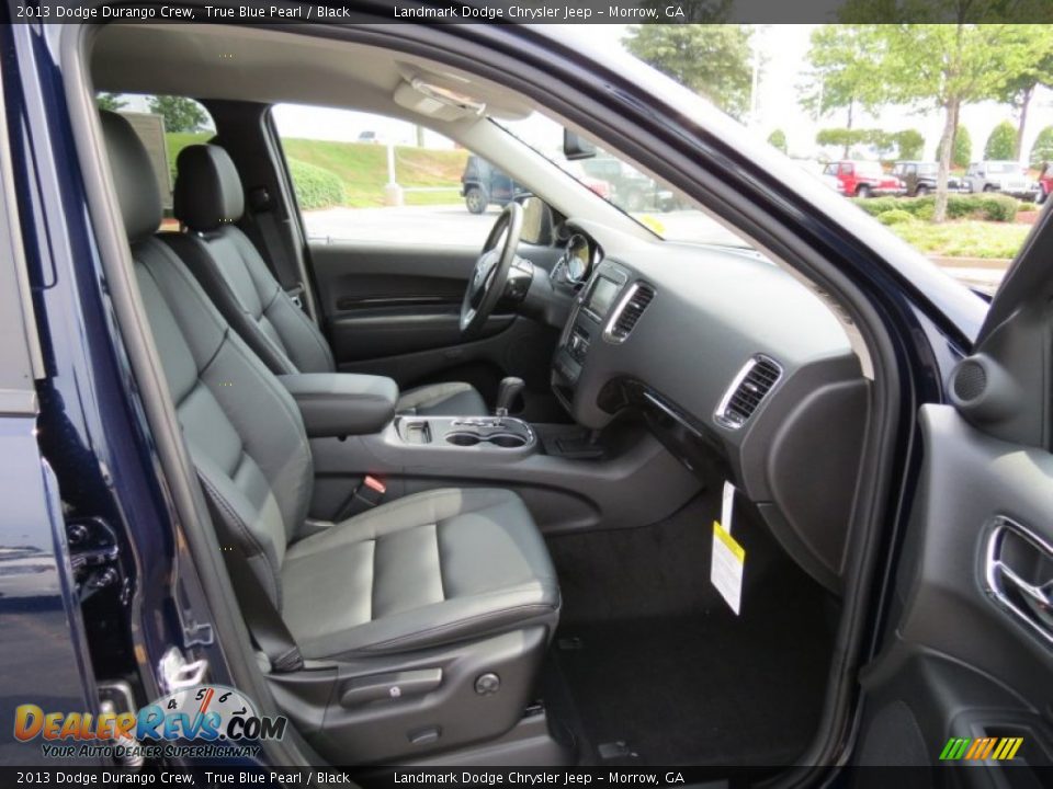 2013 Dodge Durango Crew True Blue Pearl / Black Photo #9