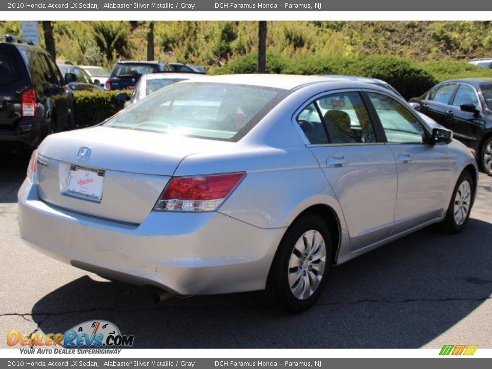 2010 Honda Accord LX Sedan Alabaster Silver Metallic / Gray Photo #5