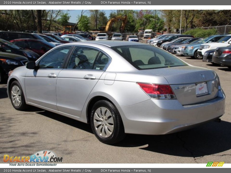 2010 Honda Accord LX Sedan Alabaster Silver Metallic / Gray Photo #6