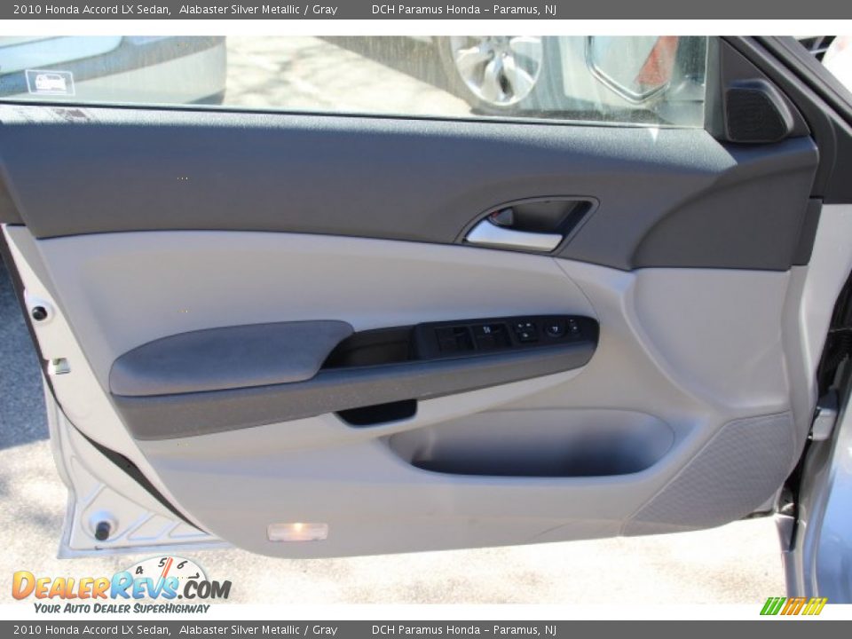 2010 Honda Accord LX Sedan Alabaster Silver Metallic / Gray Photo #8