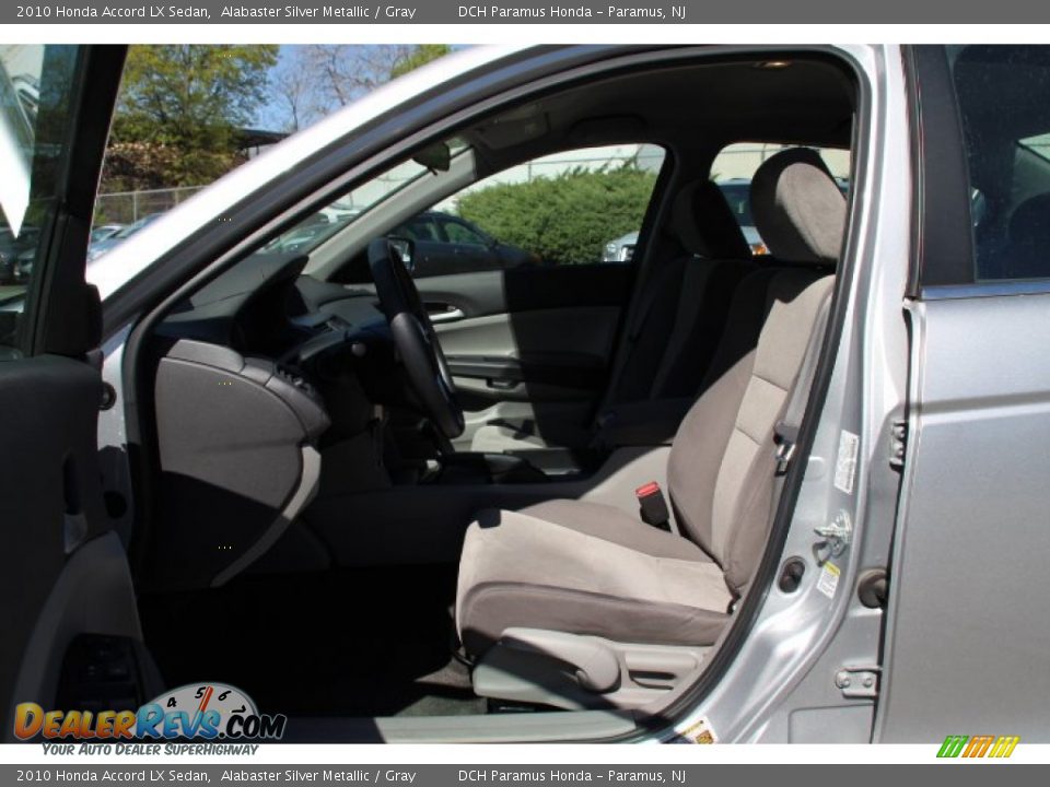 2010 Honda Accord LX Sedan Alabaster Silver Metallic / Gray Photo #10