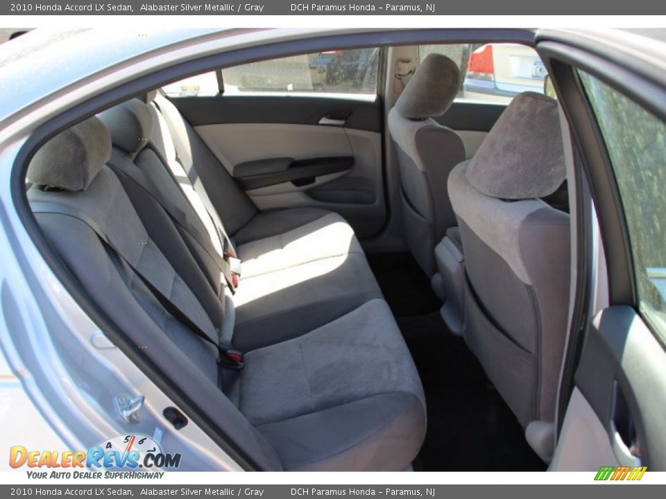 2010 Honda Accord LX Sedan Alabaster Silver Metallic / Gray Photo #18